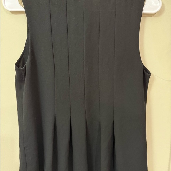 Naked Zebra Multicolored Sleeveless Blouse with Mandarin Collar - Picture 2 of 4